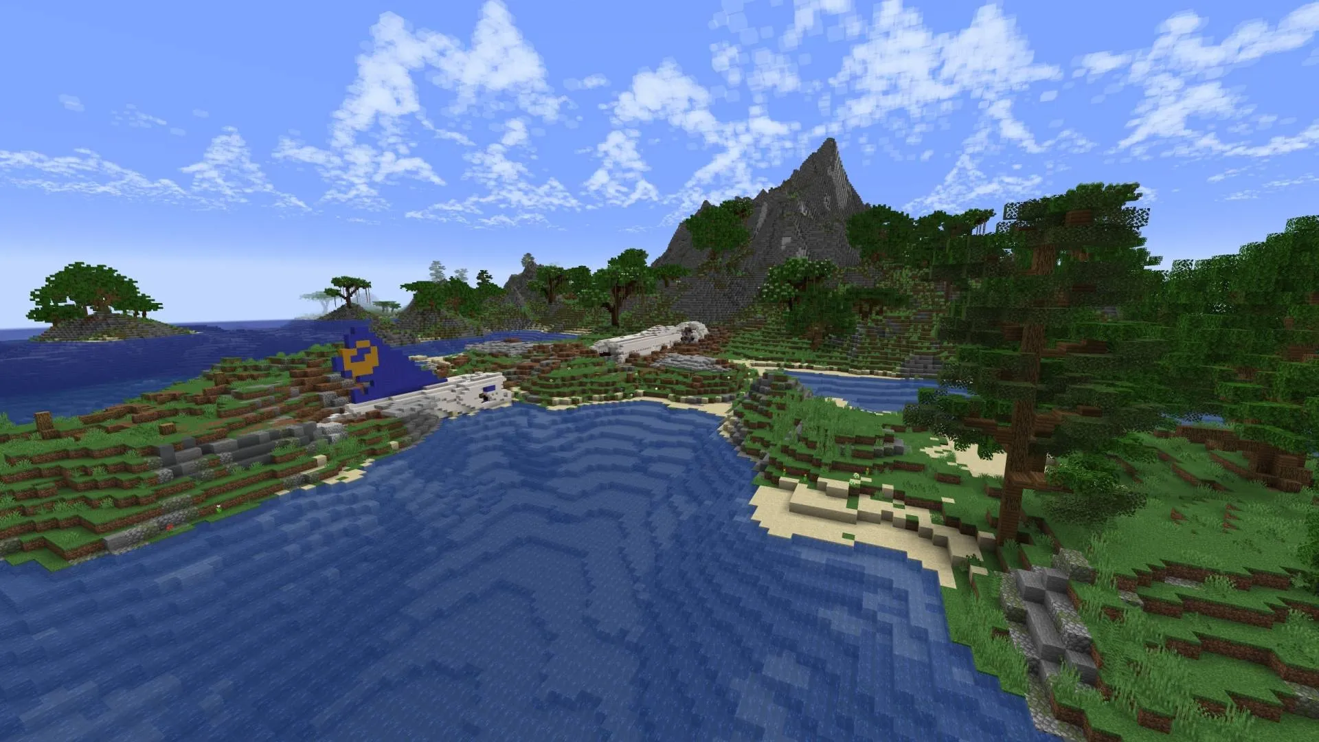 Plane Crash: Survival Island — скриншот 3 (Карты, Minecraft)