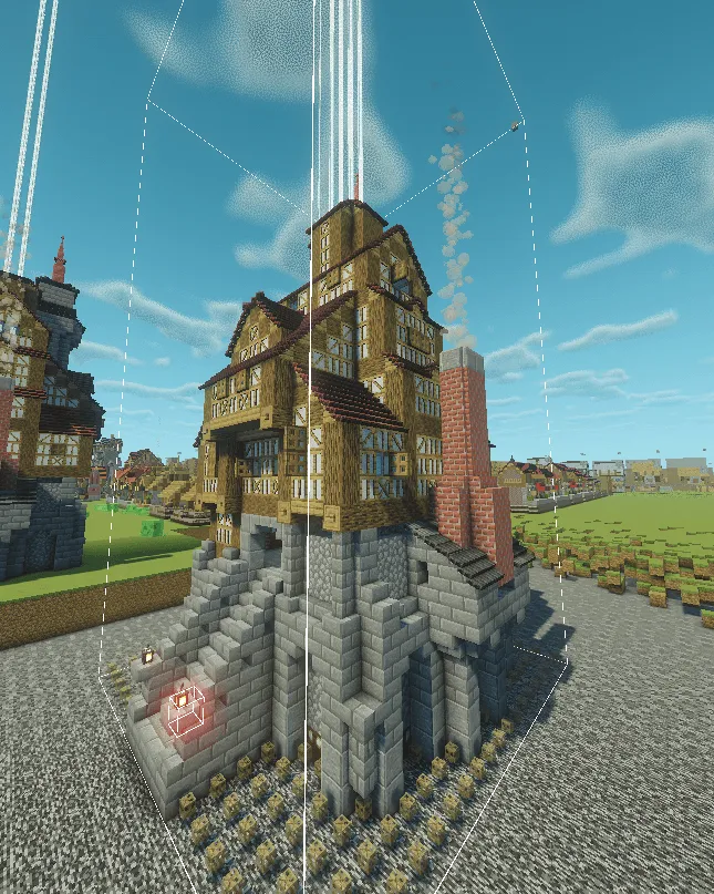 Medieval Oak Extension and Optimization Style Pack for MineColonies — скриншот 20 (Аддоны, Minecraft)
