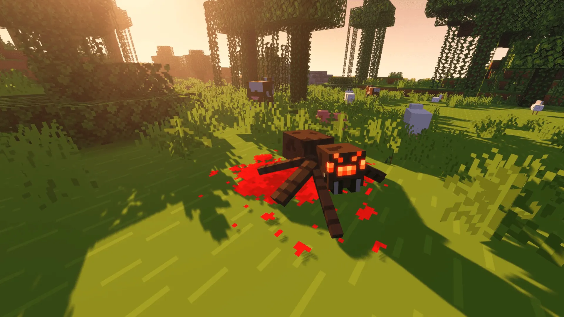 Blood N' Particles Mod, Моды, Minecraft