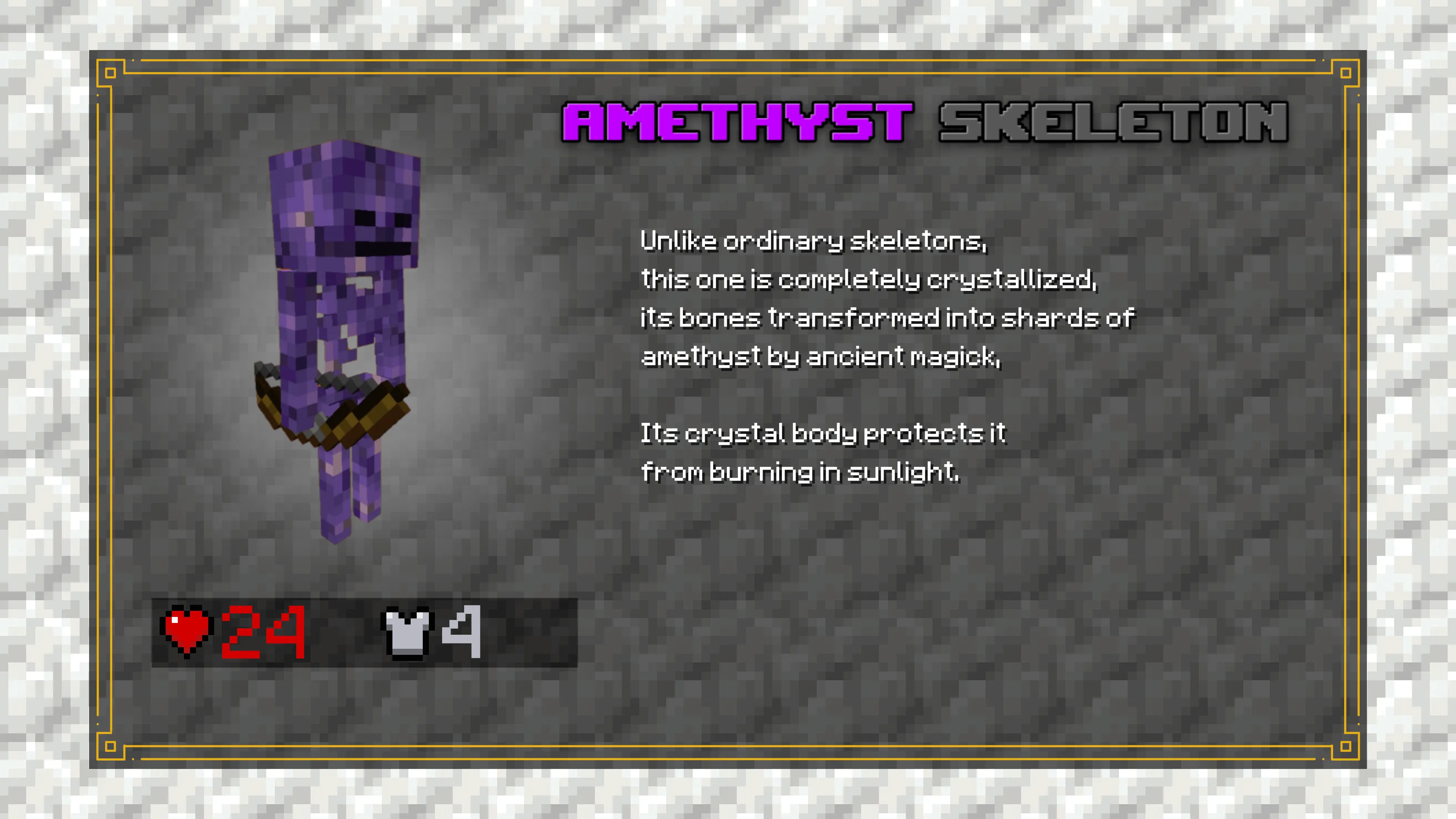 Amethyst - Echoes, Моды, Minecraft