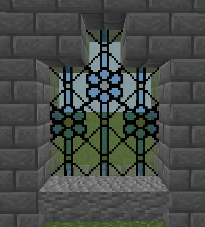 Dary's Decoratives:  Mosaic Glass, Моды, Minecraft