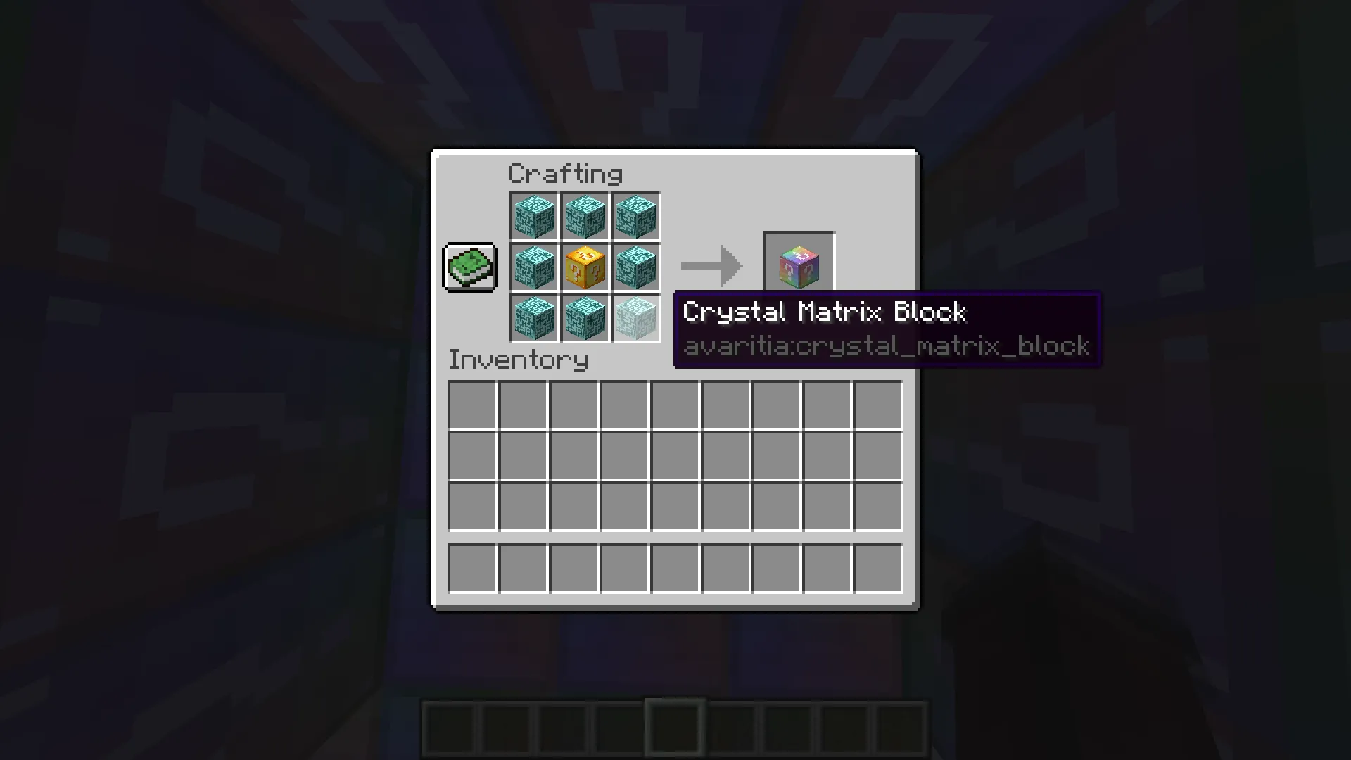 Avaritia Lucky Block , Кастомизации, Minecraft