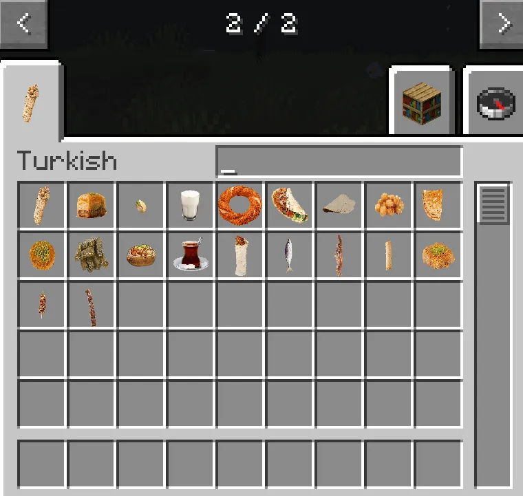 The Turkish Meals, Моды, Minecraft