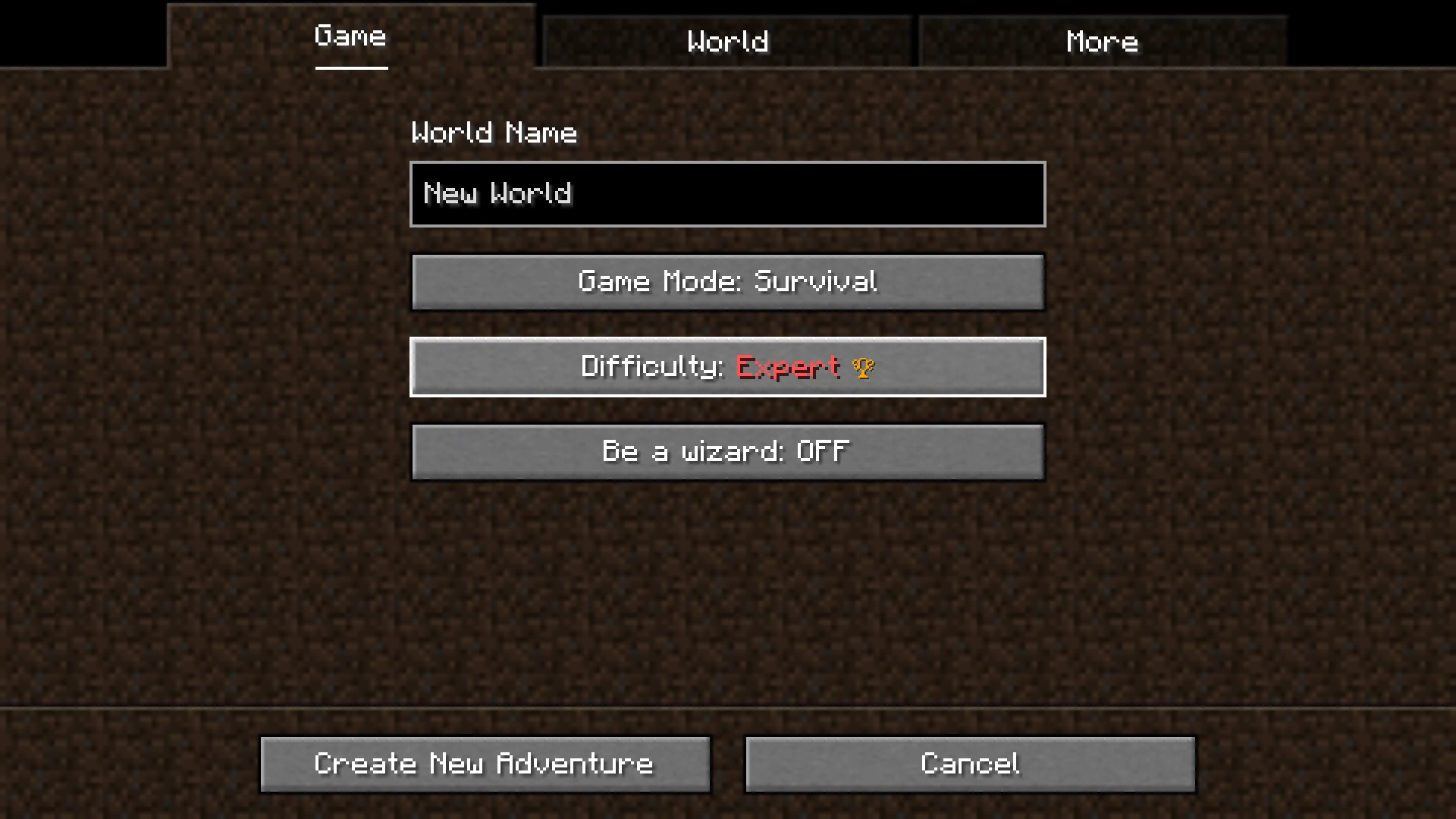 Menu Text Refresh (Fantasy) — скриншот 4 (Текстуры, Minecraft)