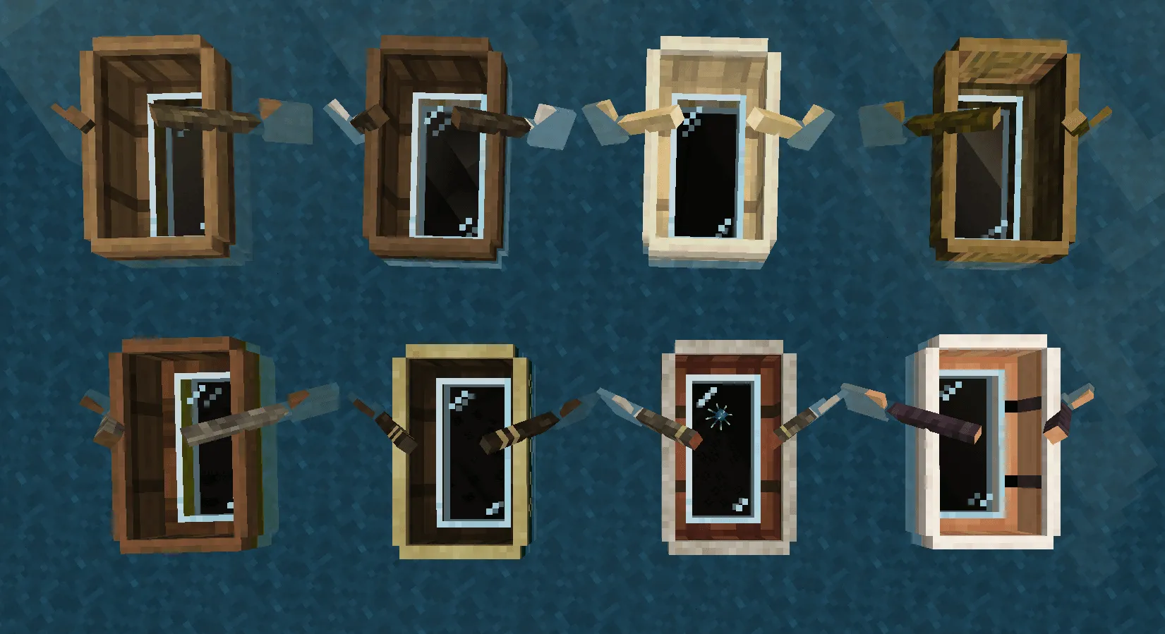 Mizuno16Craft: Glass-Bottom Boats — скриншот 1 (Текстуры, Minecraft)
