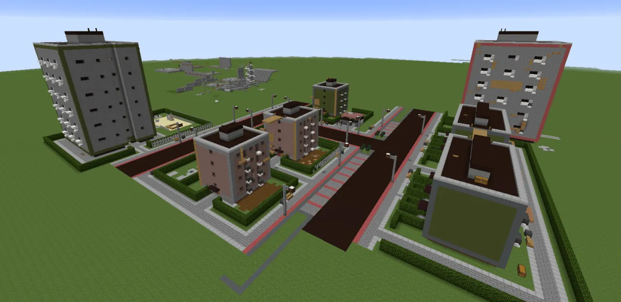 Dzielnica map port — скриншот 4 (Карты, Minecraft)