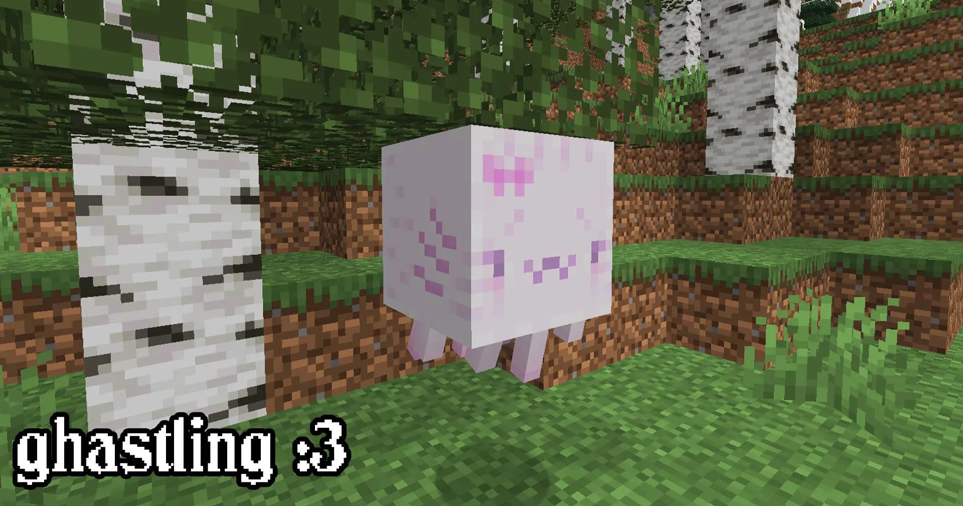 Luvstar’s Kawaii Happy Ghasts — скриншот 5 (Текстуры, Minecraft)