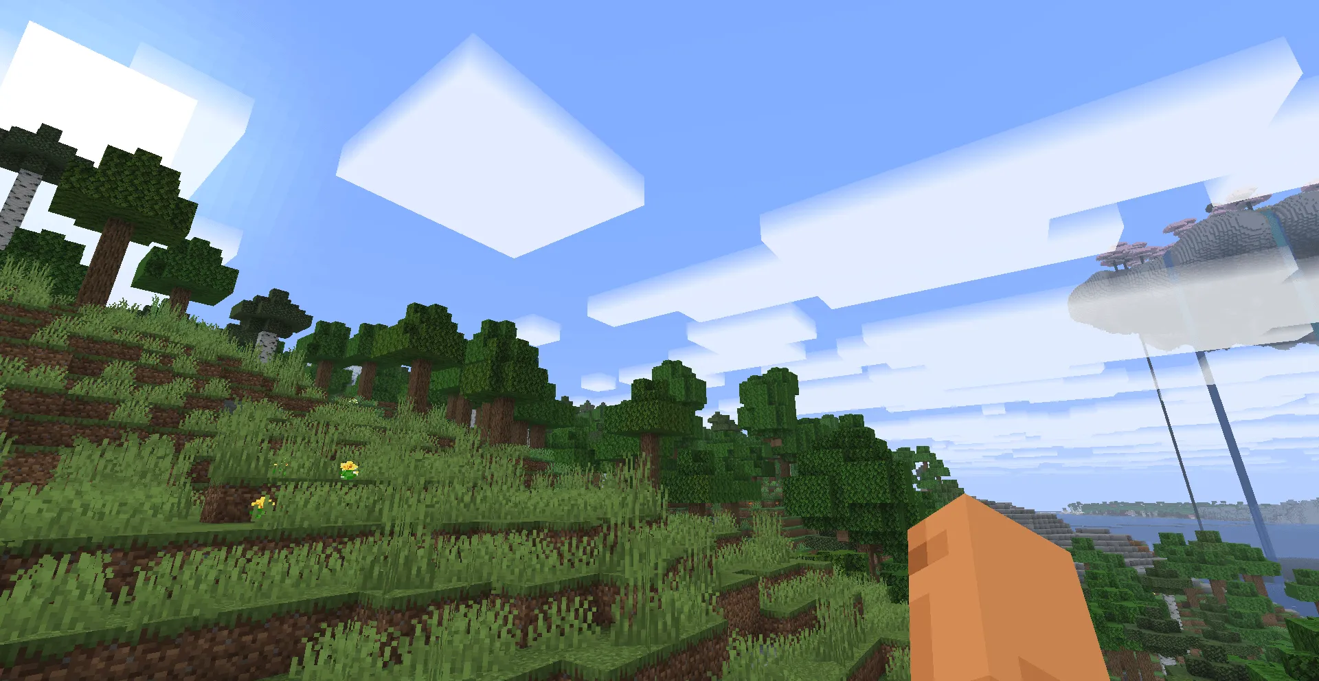 Story Mode Clouds, Текстуры, Minecraft