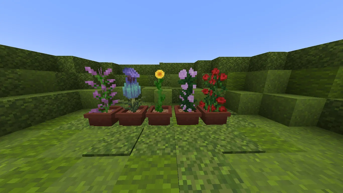 Large Flower Pots, Моды, Minecraft