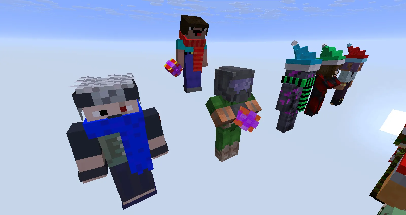 Christmas Cosmetic, Текстуры, Minecraft