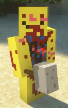 Raffie's dum resource pack, Текстуры, Minecraft