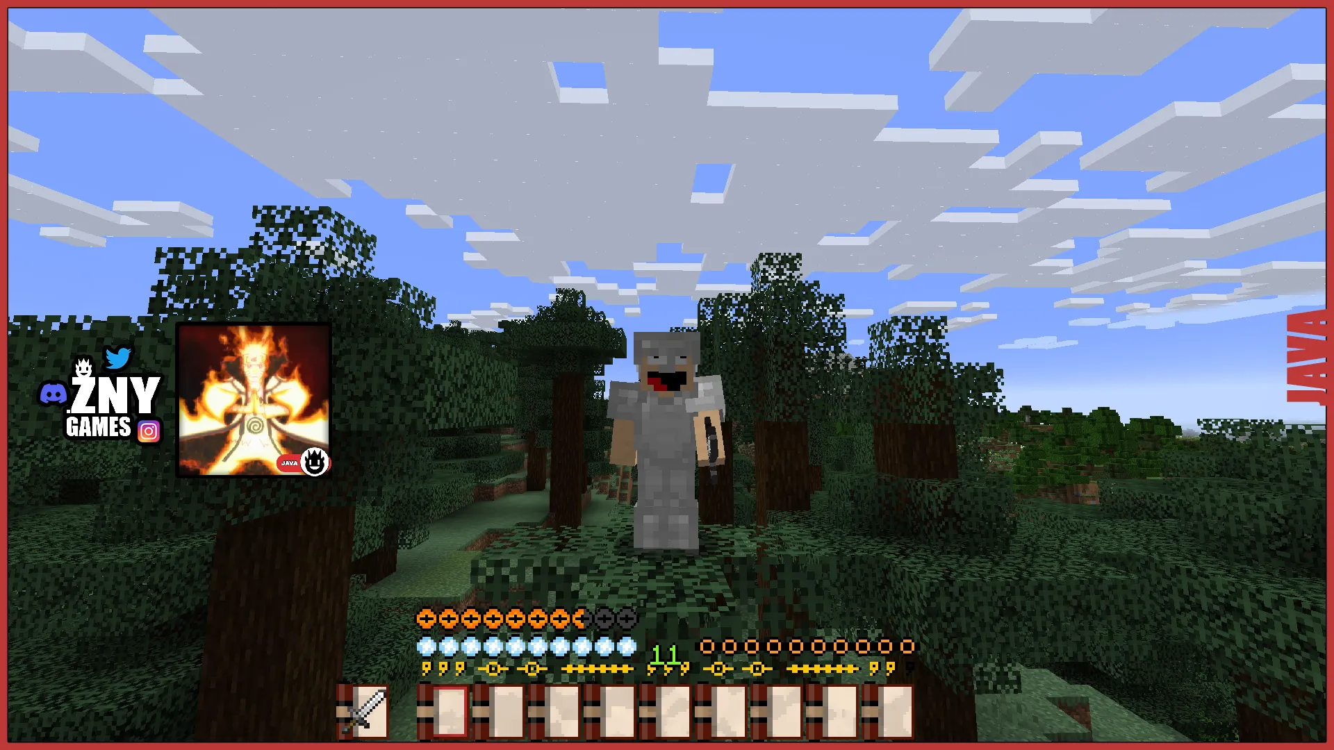 N.SHIPPUDEN [GUI Pack] — скриншот 1 (Текстуры, Minecraft)