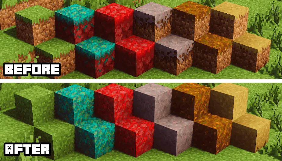 Better Grass - Pers — скриншот 1 (Текстуры, Minecraft)