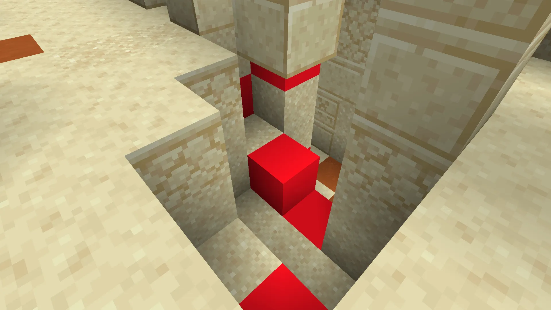 Suspicious Sand Full Red, Текстуры, Minecraft