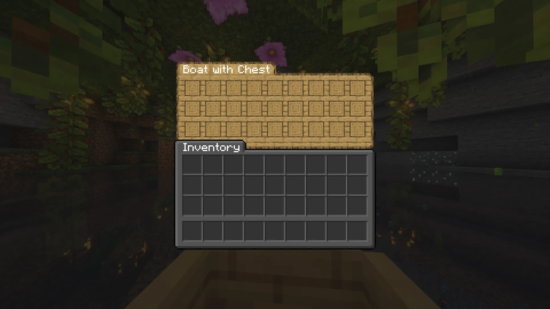 Chest Boat GUI — скриншот 4 (Текстуры, Minecraft)