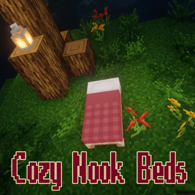 Cozy Nook Beds — скриншот 2 (Текстуры, Minecraft)