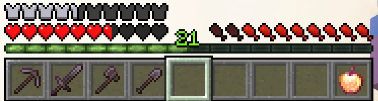 Choose Your UI - Hunger Bars, Текстуры, Minecraft