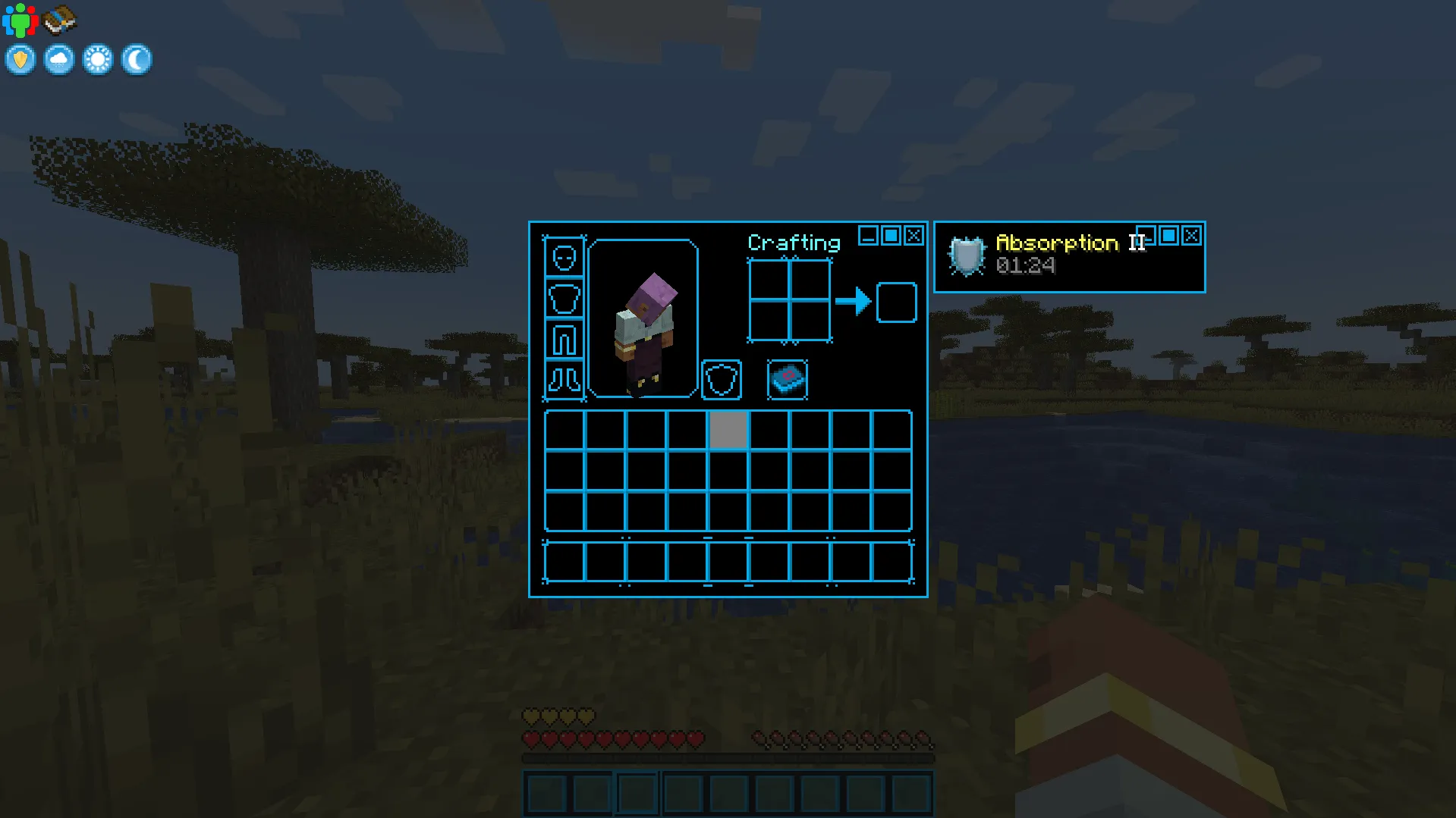 World Machine UI: Recryptified, Текстуры, Minecraft