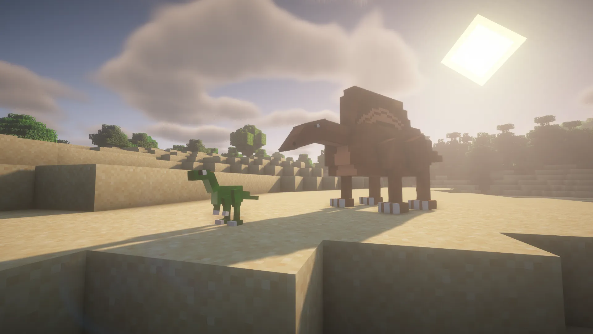 DinoMight, Моды, Minecraft