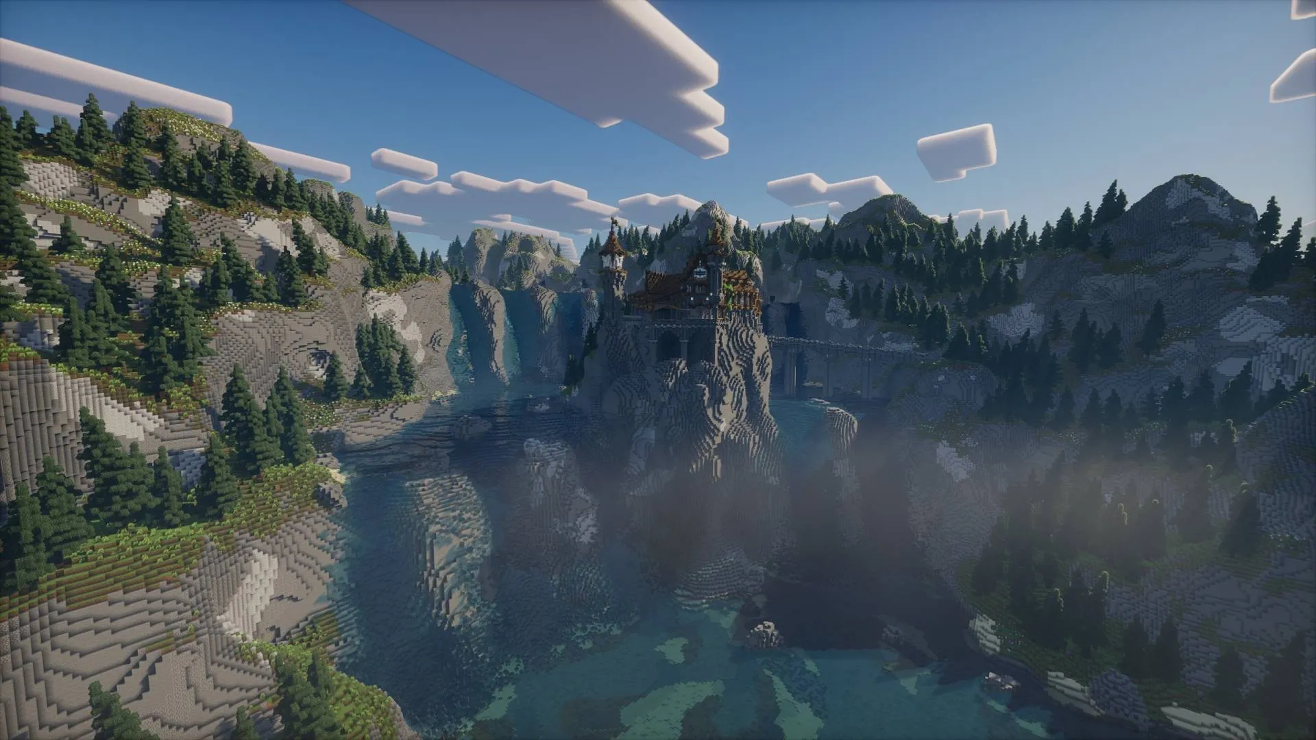 Old Fallen Castle -  Medieval & Fantasy Castle, Карты, Minecraft