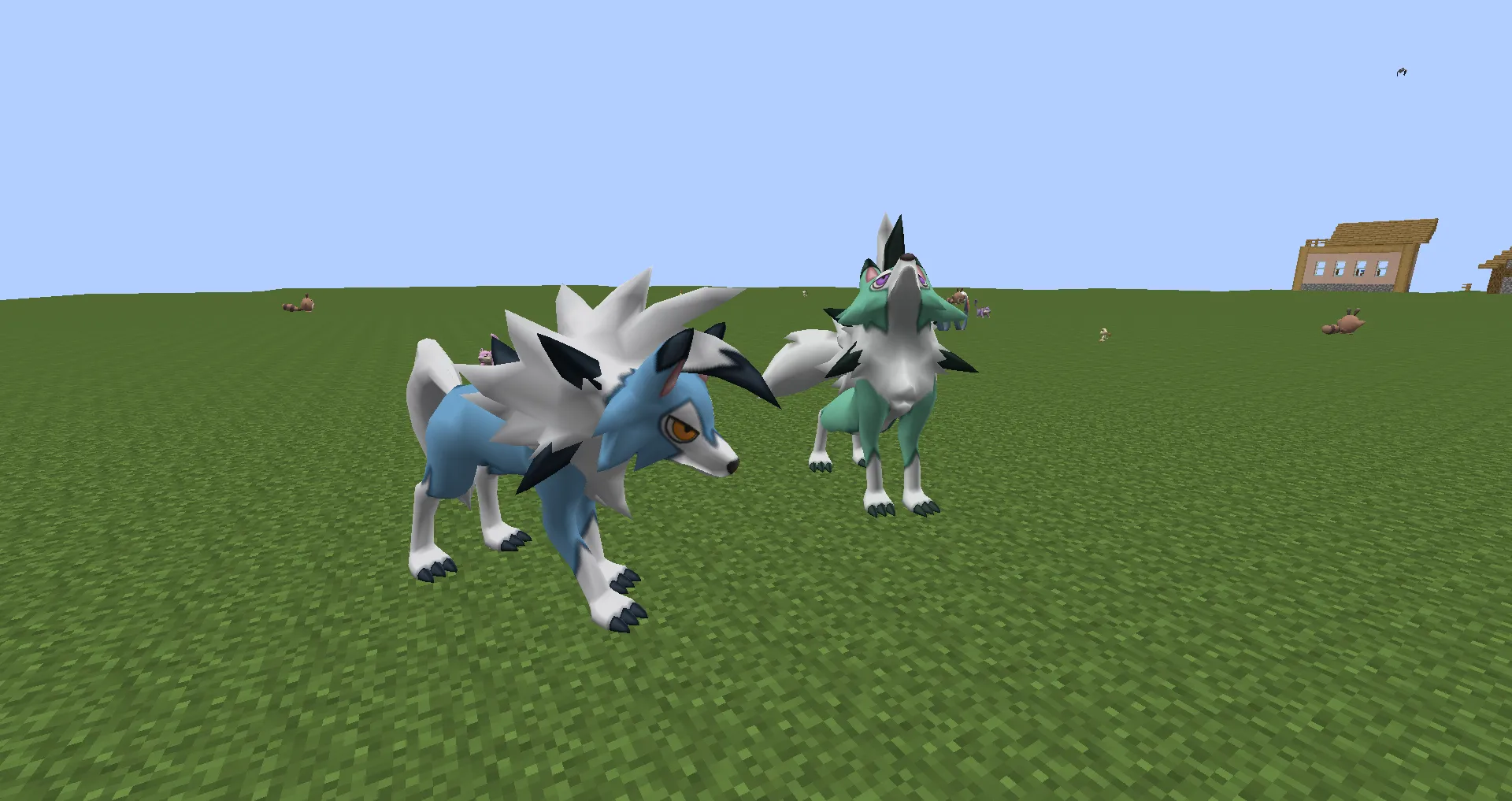 Dawn Lycanroc | Datapack — скриншот 1 (Текстуры, Minecraft)