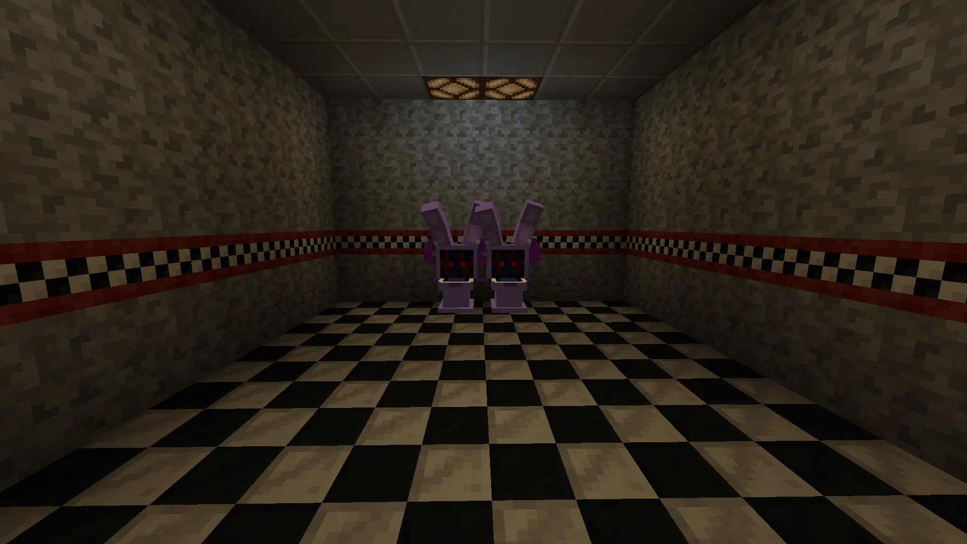 Fustona's custom FNAF Pizzeria — скриншот 1 (Карты, Minecraft)