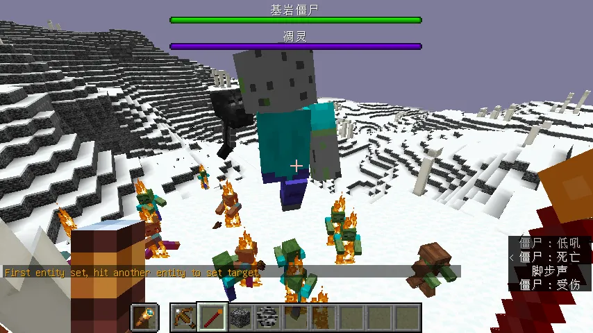 Bedrockworld, Моды, Minecraft