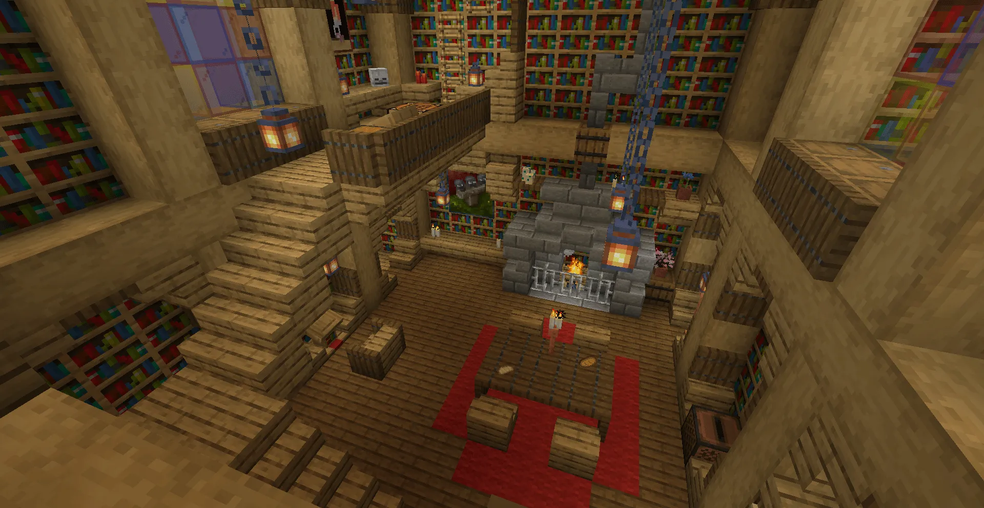 Escape Room Library, Карты, Minecraft