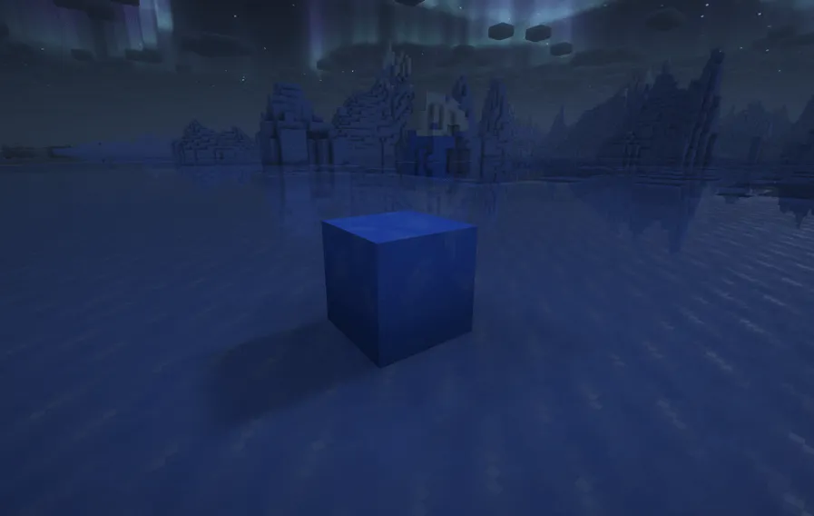 Bluer blue ice — скриншот 1 (Текстуры, Minecraft)