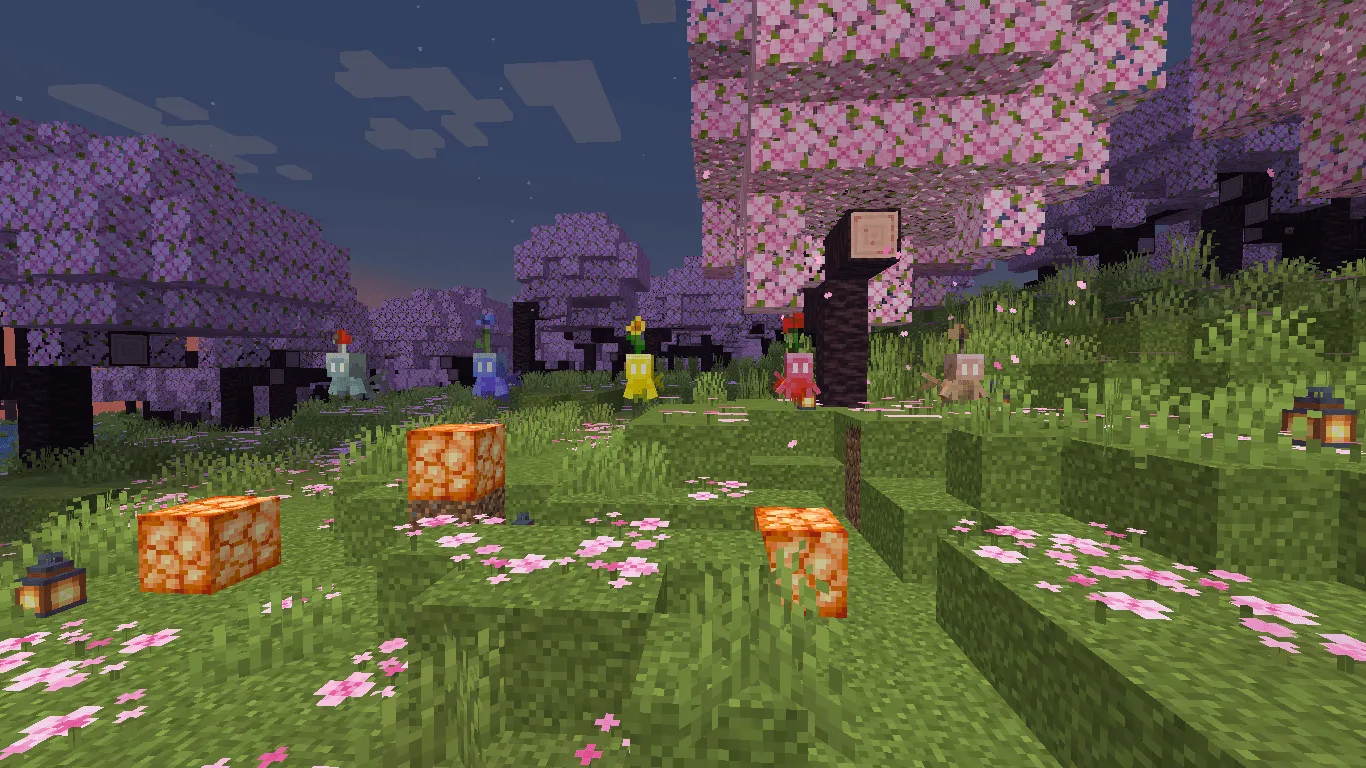Flowery allay, Текстуры, Minecraft