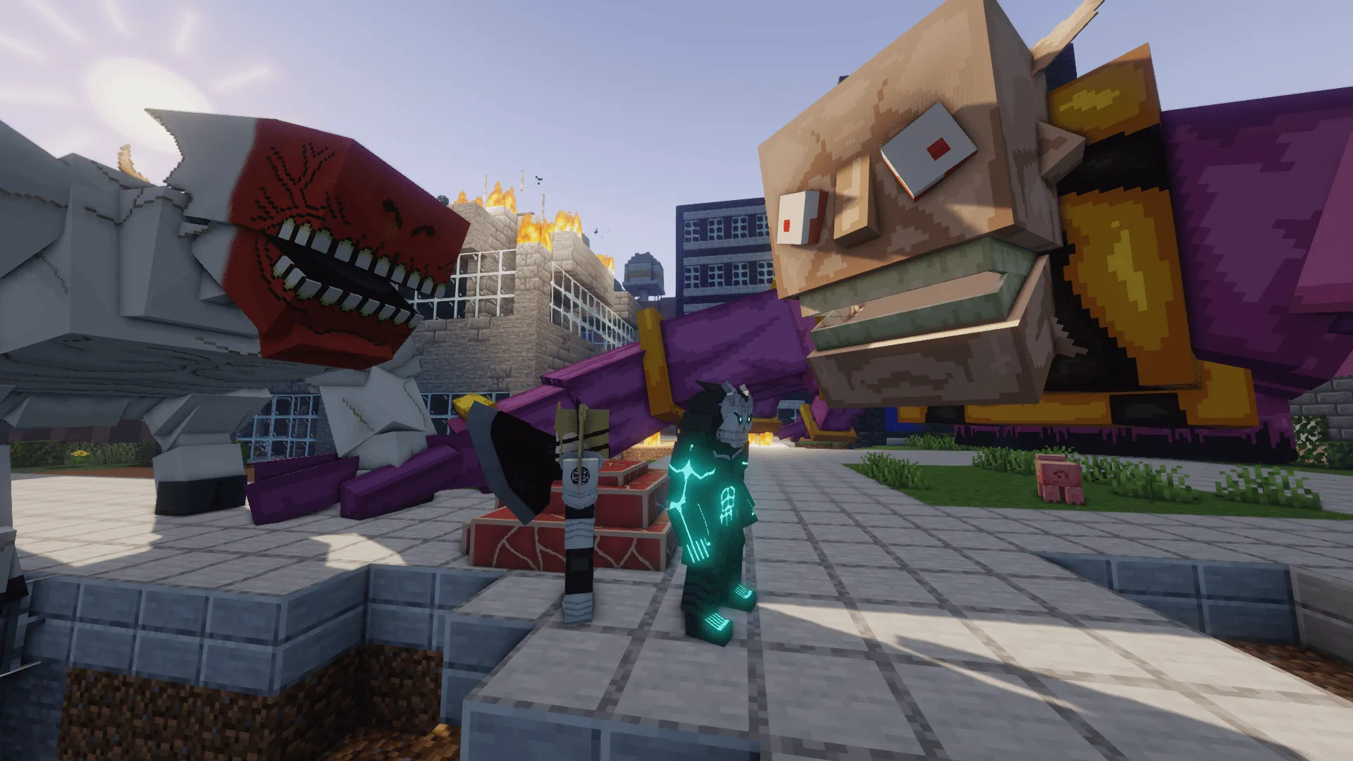 Kaiju Hachi-go (Kaiju No. 8) — скриншот 1 (Модпаки, Minecraft)