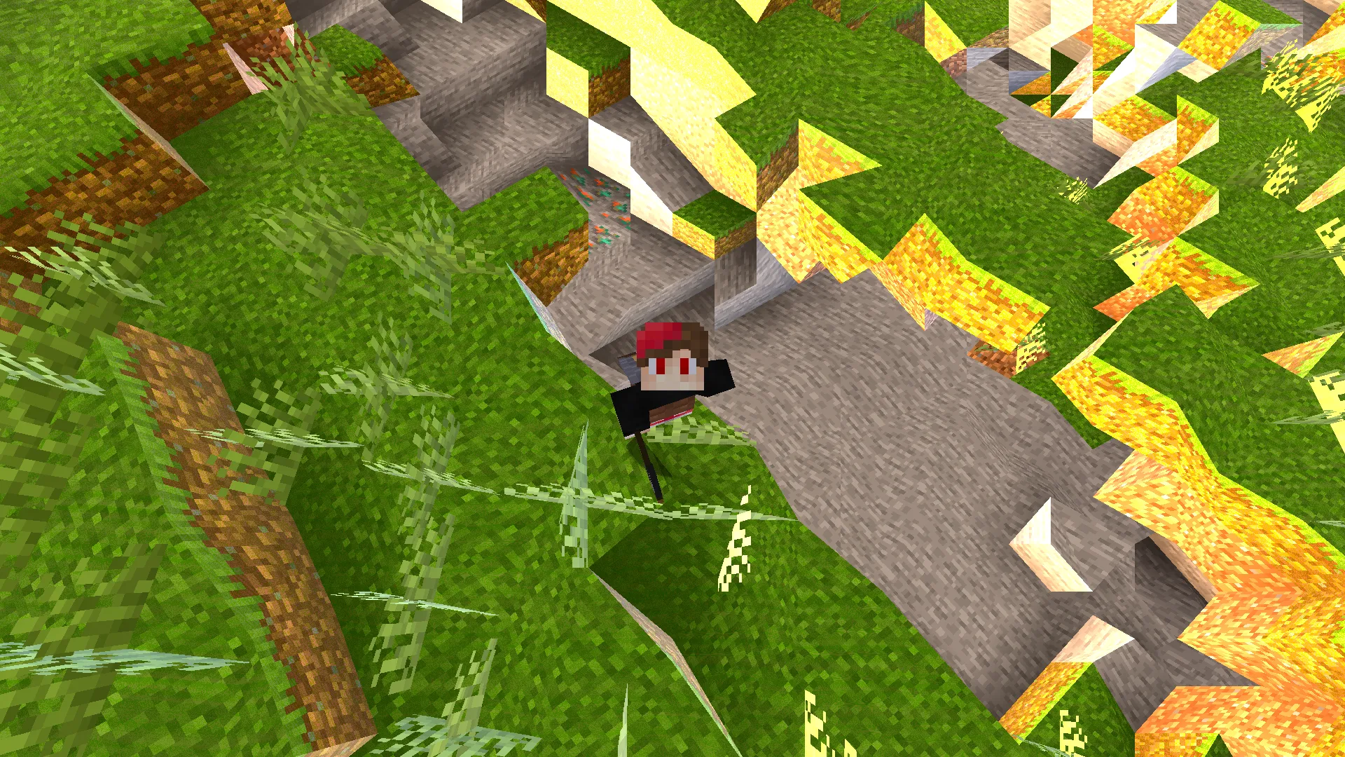 Cursed View, Шейдеры, Minecraft