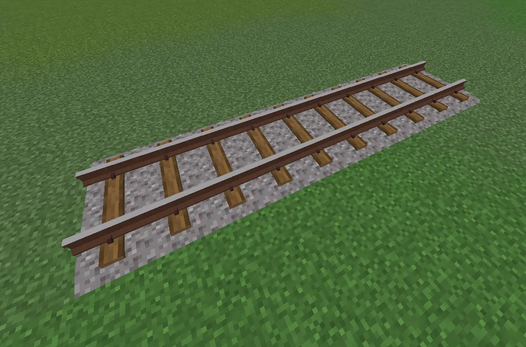 Imperial Railworks Track Pack - Immersive Railroading — скриншот 12 (Текстуры, Minecraft)