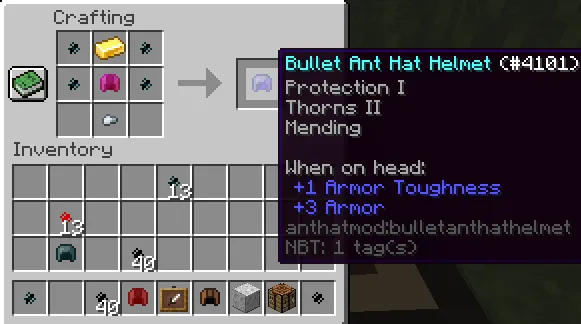 Ant Hats Mod!, Моды, Minecraft