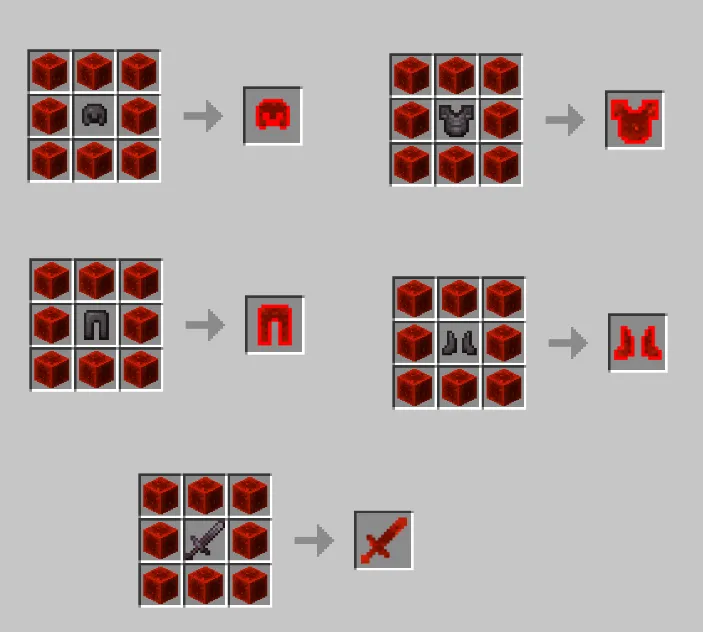 Blood Devil, Дата-паки, Minecraft