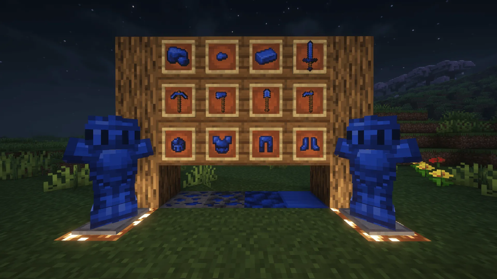 Cobalt Caverns, Моды, Minecraft