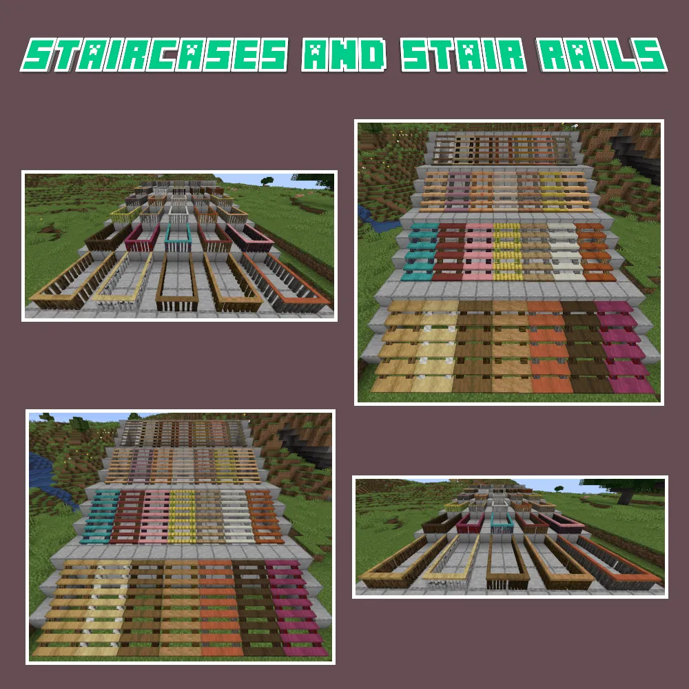 Aesthetic Stairs, Моды, Minecraft