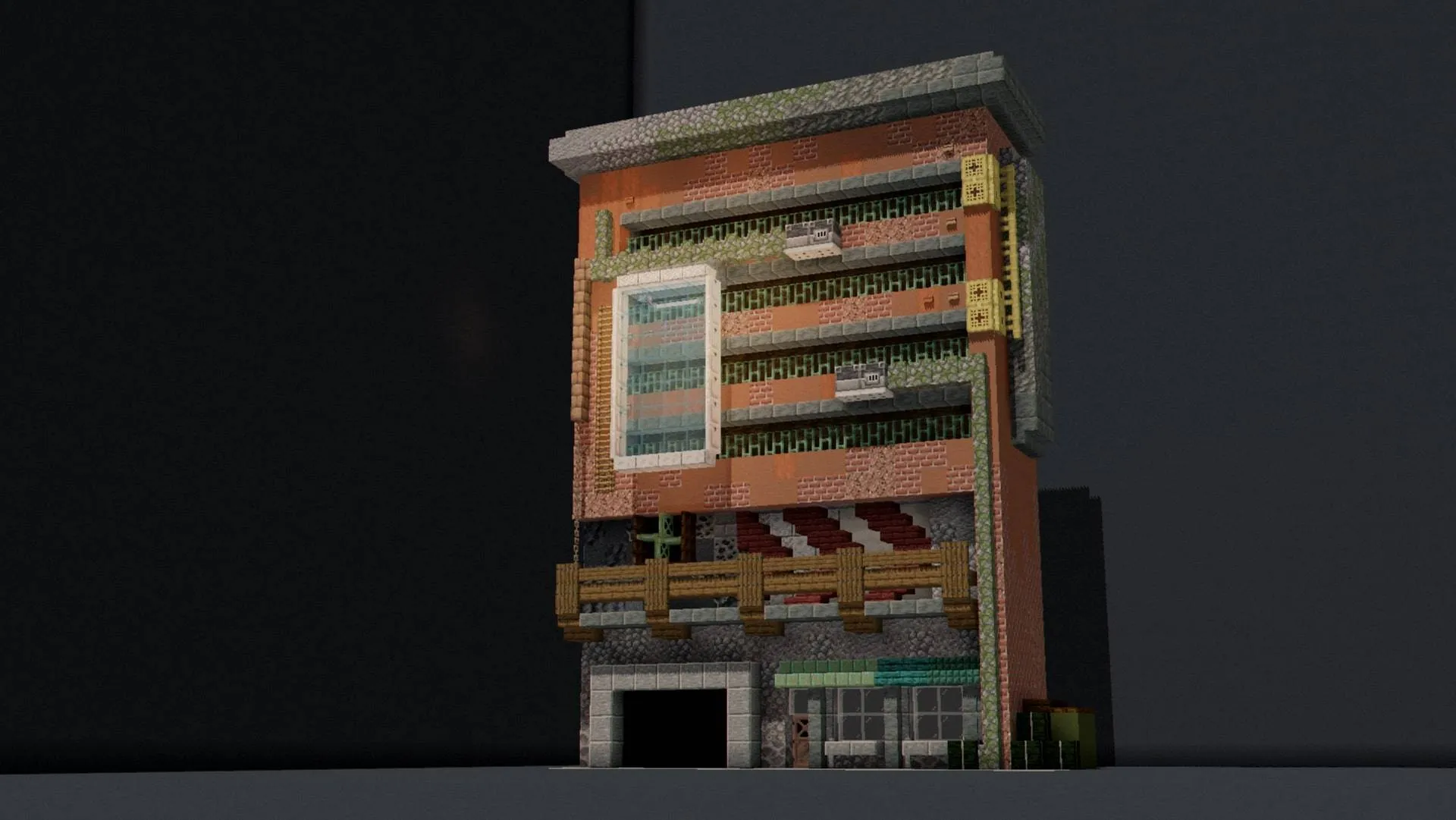 Cyberpunk Shaders, Шейдеры, Minecraft