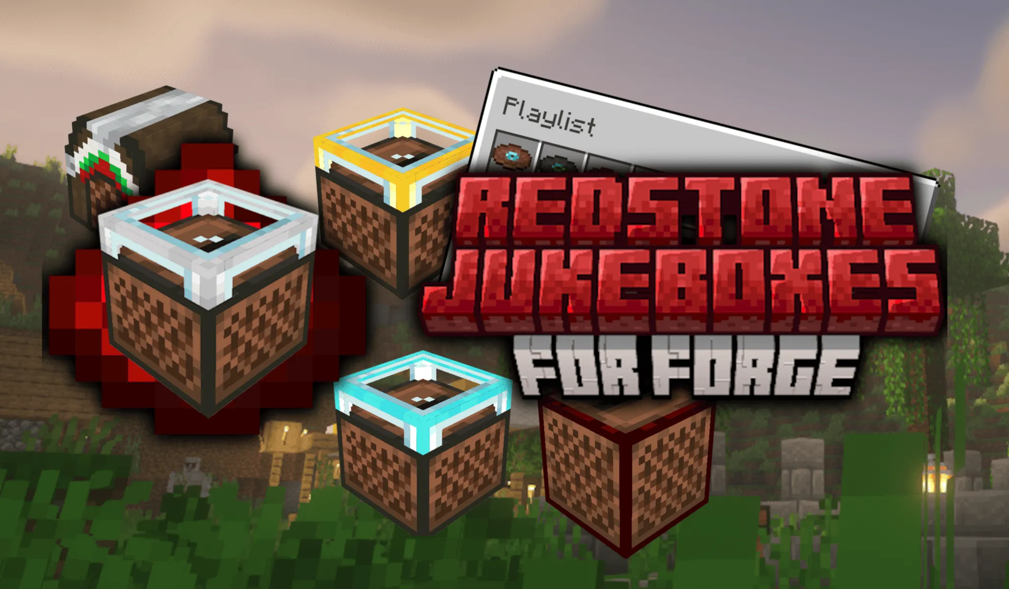Redstone Jukeboxes, Моды, Minecraft