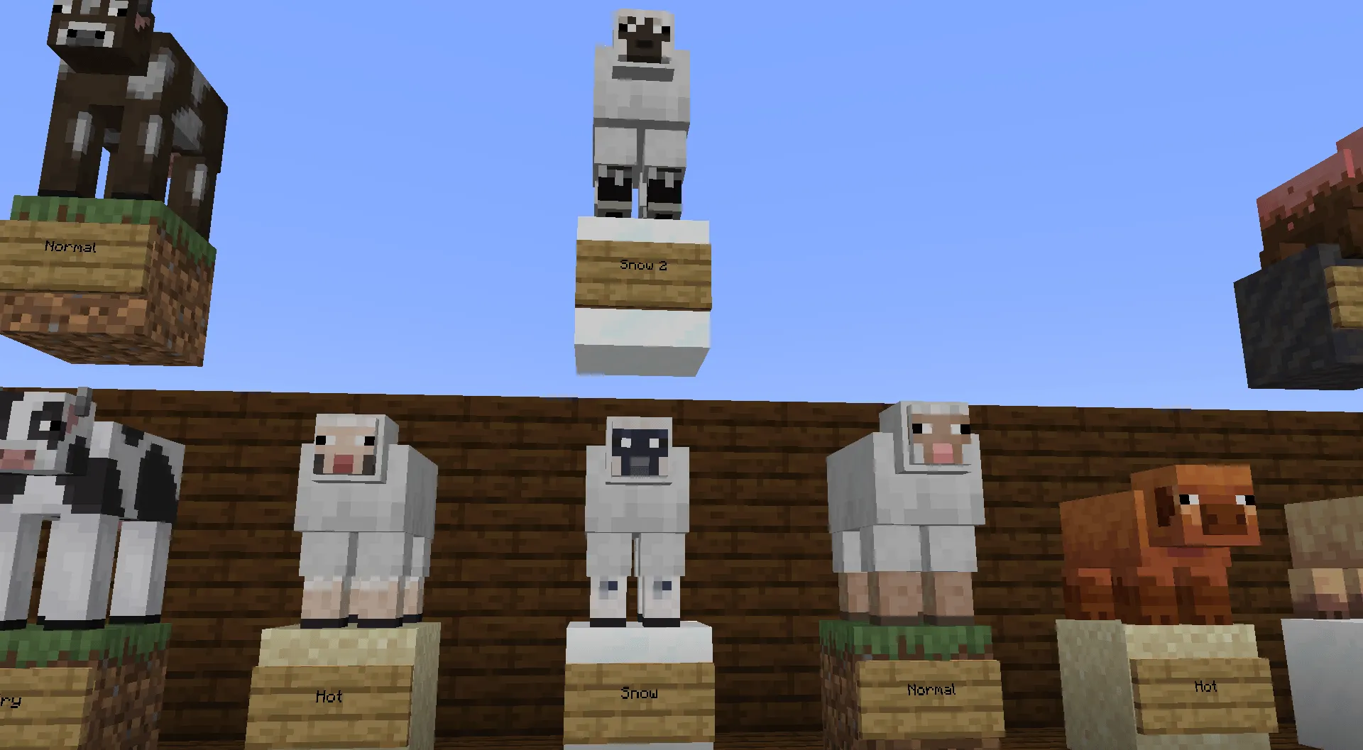 Oaks Frontier, Моды, Minecraft