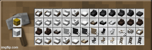 Modernxl 2 furniture mod: In Survival !, Моды, Minecraft