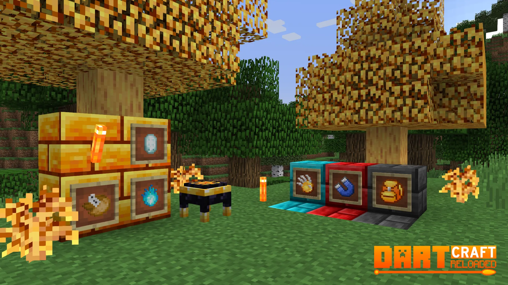 Dartcraft Reloaded, Моды, Minecraft