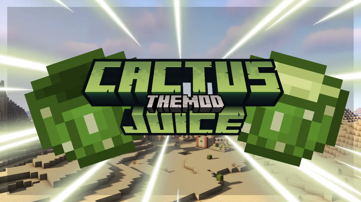 Maht's Cactus Juice — скриншот 1 (Моды, Minecraft)