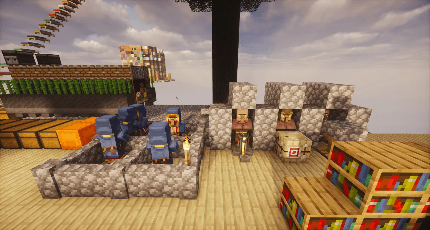 Random Item Skyblock, Карты, Minecraft