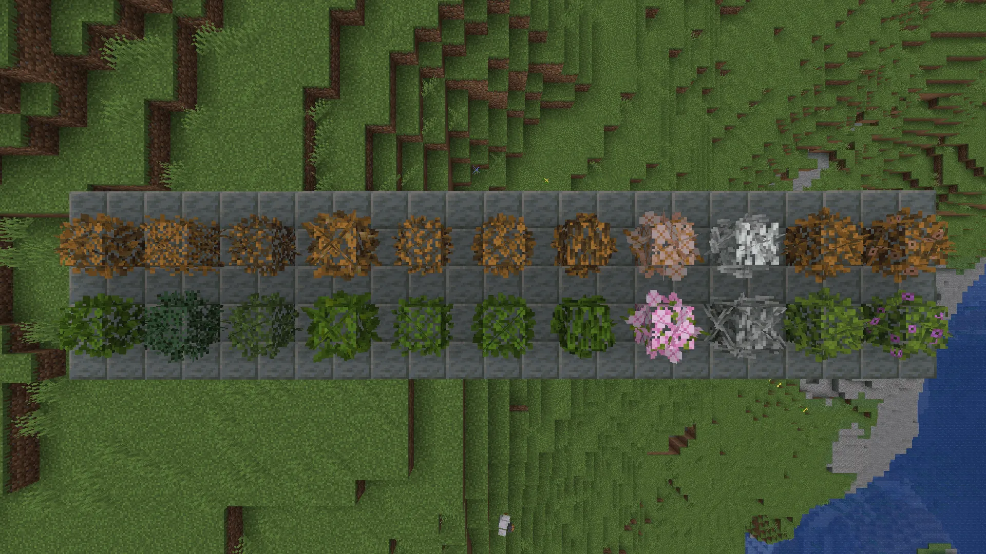 Bushy Leaf Decay — скриншот 2 (Текстуры, Minecraft)