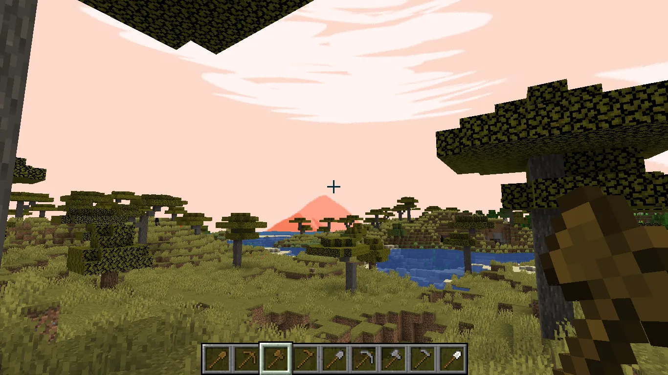 sky geometric landscape — скриншот 2 (Текстуры, Minecraft)