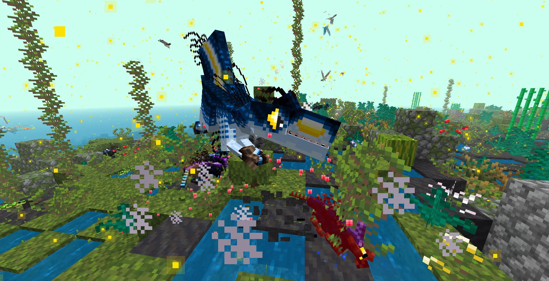 MeziCraft - A Dimension of Tamable Dinosaurs!, Моды, Minecraft