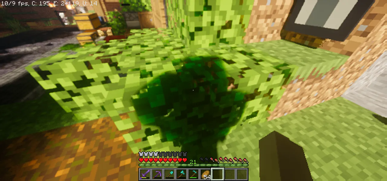 Azalea Oak Leaves — скриншот 1 (Текстуры, Minecraft)