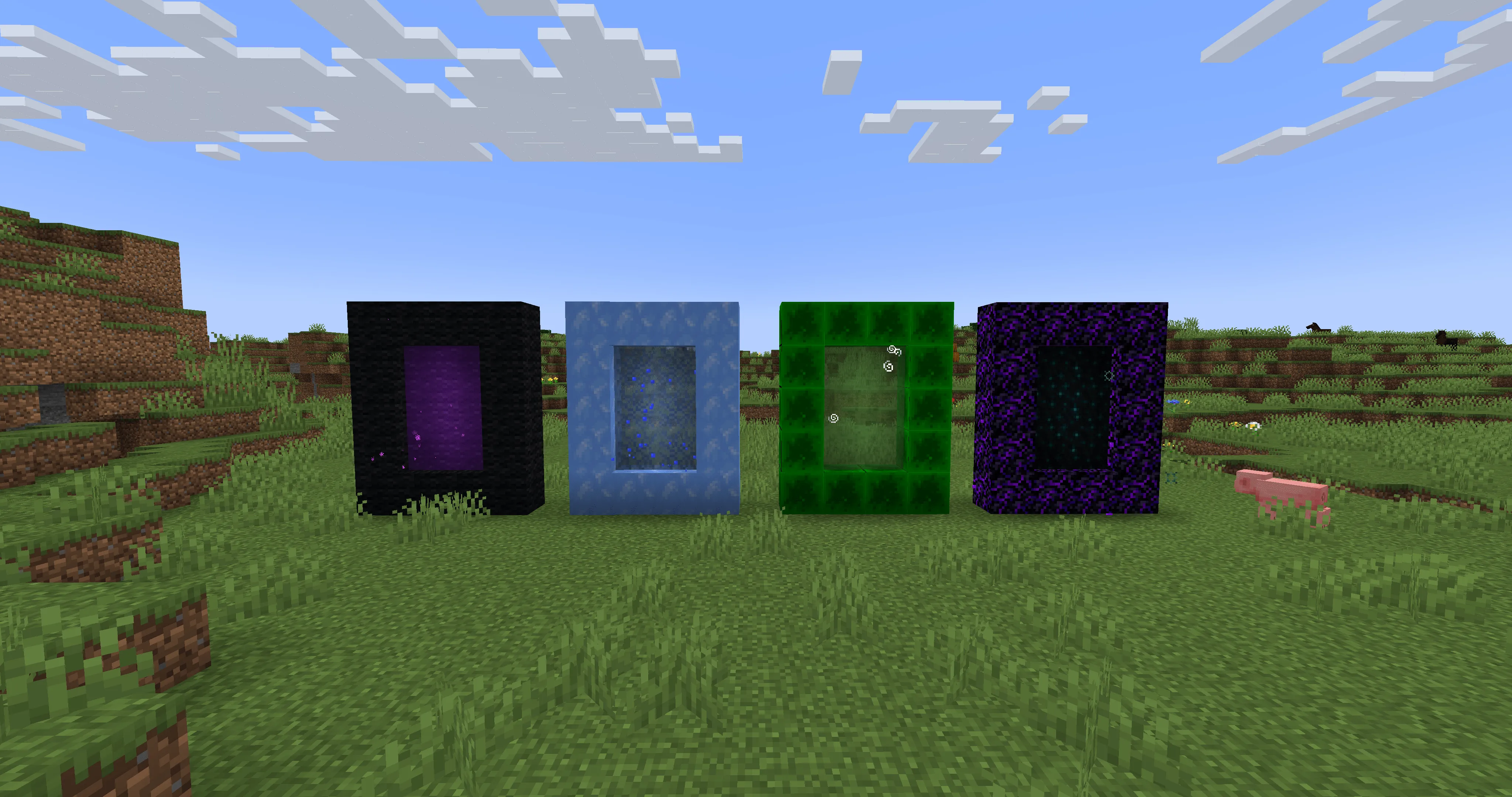 Extra Portals and Dimensions. — скриншот 2 (Моды, Minecraft)