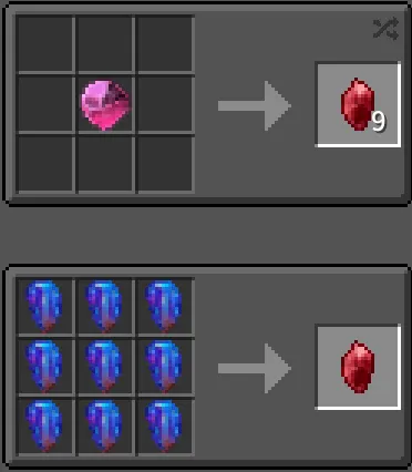 MonsterCore, Моды, Minecraft